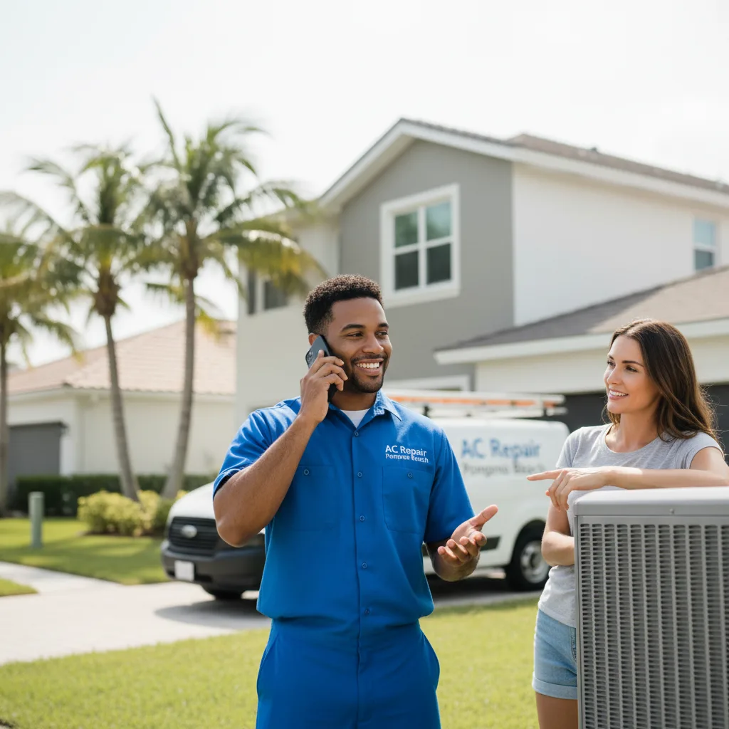 AC Repair Pompano Beach customer support in Patterson
